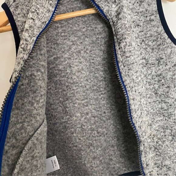 Class Club Full Zip Grey Vest 3/3T - Picture 4 of 4
